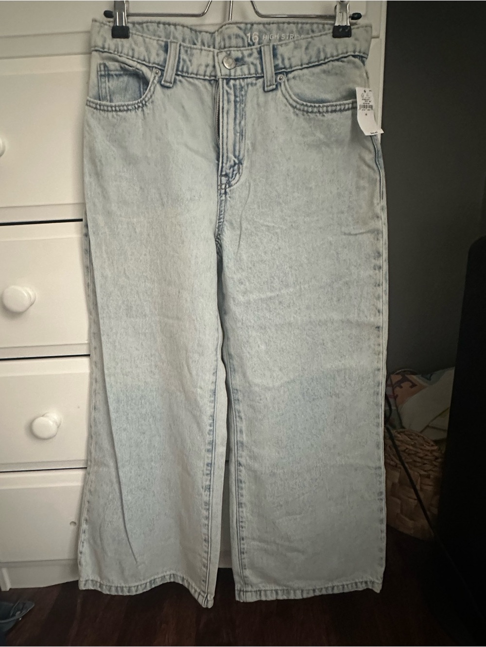 GAP Light Blue Wide Leg Kids Jeans
